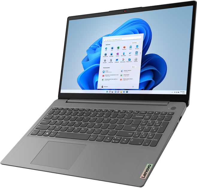 Laptop Lenovo IdeaPad 3 15ITL6 (82H801QPPB) Arctic Grey - obraz 2