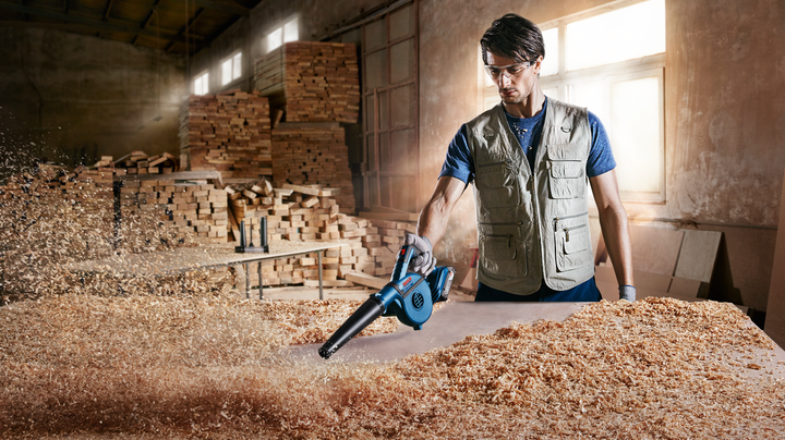 Акумуляторна повітродувка Bosch GBL 18V-120 (06019F5100) - зображення 5