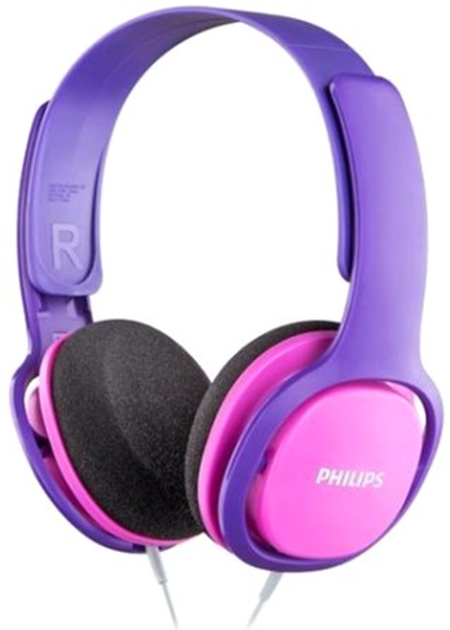 Słuchawki Philips SHK2000PK/00 Różowo-Fioletowy - obraz 1