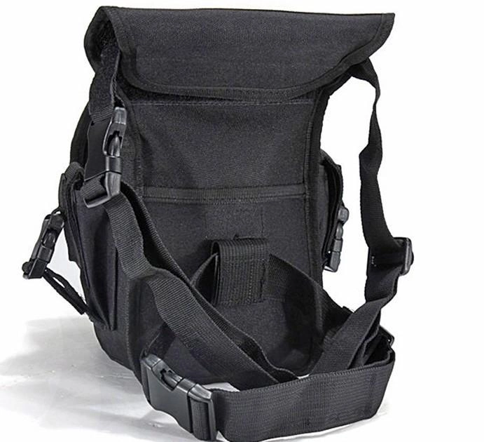 Тактична поясна сумка Swat Tactical з кріпленням на стегнах Black (300-black) - зображення 2
