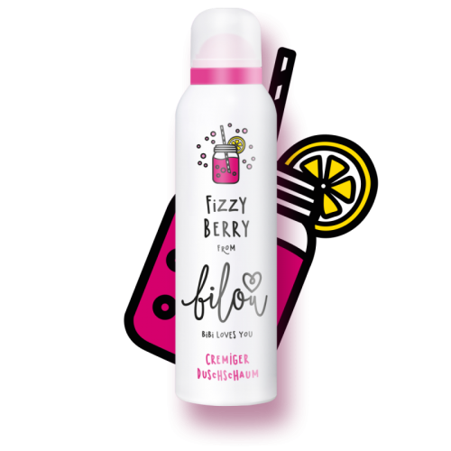 Пінка для душу Bilou Fizzy Berry 200 мл (4260437290139) - Фото 1 Пінка для душу Bilou Fizzy Berry 200 мл (4260437290139) - изображение 1