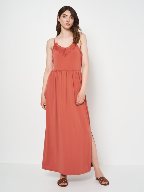 Плаття довге літнє жіноче Vero Moda XAZ313069TAEL M Коричневе від Rozetka на платформі USKIDKA Акція на Плаття довге літнє жіноче Vero Moda XAZ313069TAEL M Коричневе від Rozetka