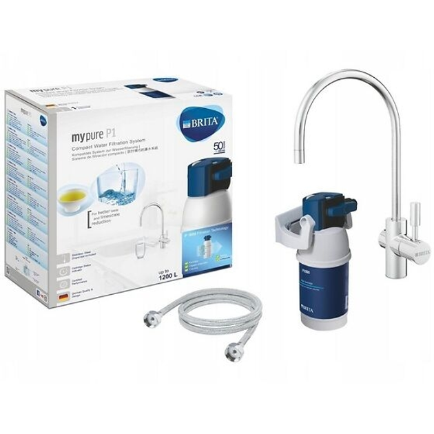 BRITA mypure P1 проточный фильтр для воды под мойку - изображение 2
