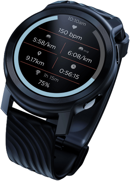 Смарт-годинник Motorola Moto Watch 100 Phantom Black (MOSWZ100-PB) - зображення 4