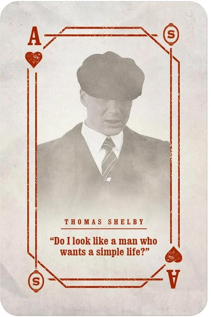 Karty do gry Zwycięskie ruchy PEAKY BLINDERS Waddingtons No.1 Peaky daszki (5036905044998) - obraz 2