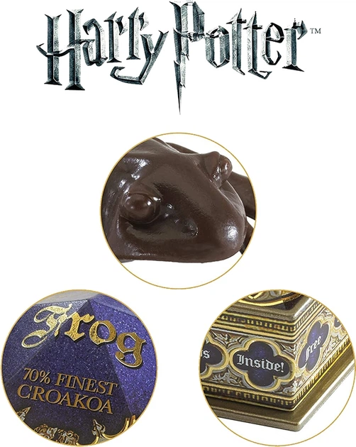Іграшка The Noble Collection HARRY POTTER Chocolate Frog Prop (NBCNN7428) - Фото 6 Іграшка The Noble Collection HARRY POTTER Chocolate Frog Prop (NBCNN7428) - зображення 6