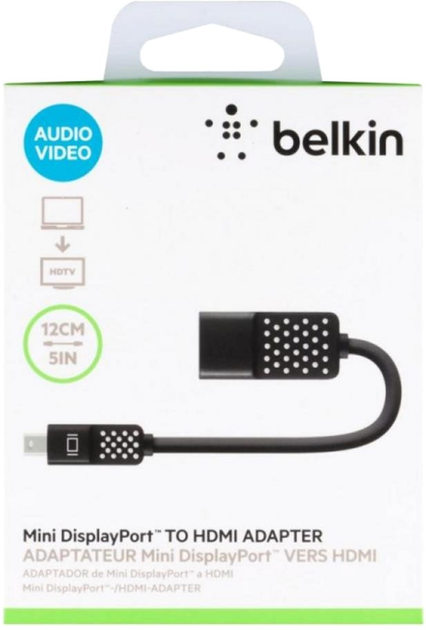 Adapter Belkin Mini Display Port do HDMI (F2CD079bt) - obraz 2