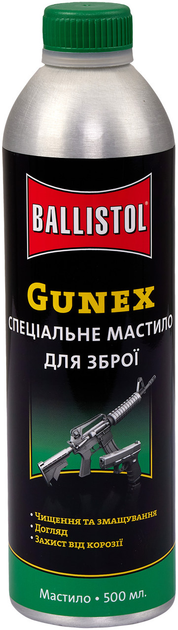Масло жидкое оружейное Ballistol Gunex-2000 500мл - изображение 1