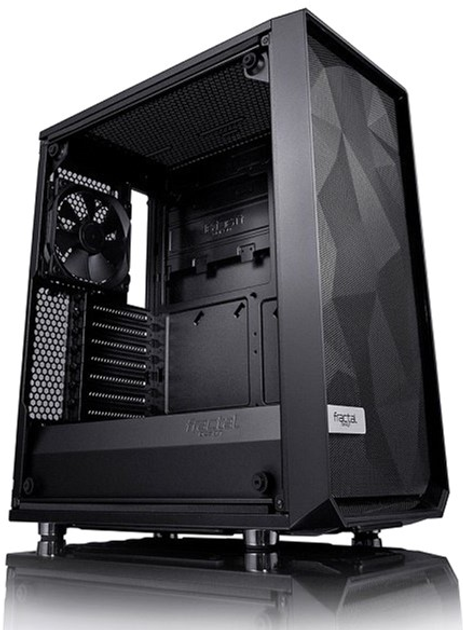 Obudowa Fractal Design Meshify C Black TG (FD-CA-MESH-C-BKO-TG) - obraz 3