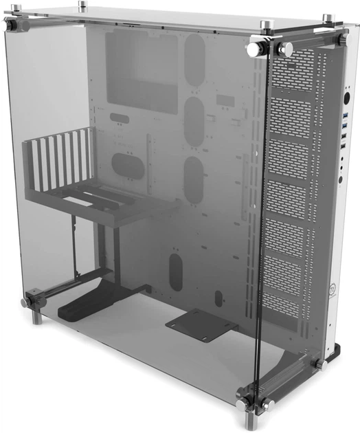 Obudowa Thermaltake Core P5 Tempered Glass Snow Edition White (CA-1E7-00M6WN-01) - obraz 5