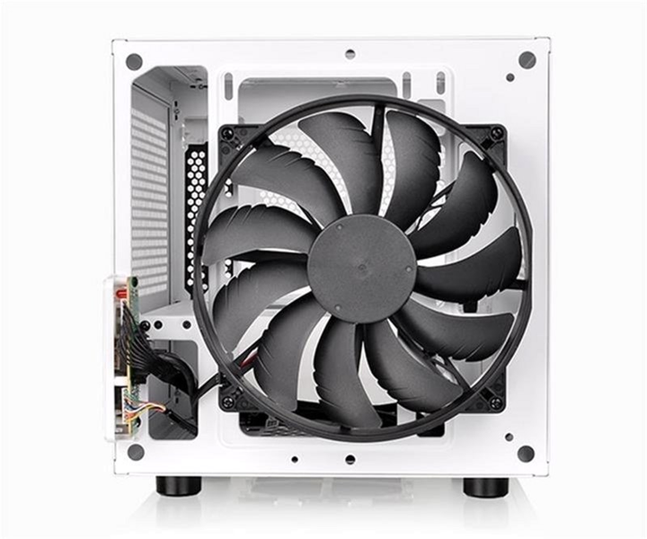 Obudowa Thermaltake Core V1 Snow Edition biała (CA-1B8-00S6WN-01) - obraz 4