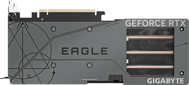 Видеокарта Gigabyte PCI-Ex GeForce RTX 4060 Ti Eagle OC 8GB GDDR6 (128bit) (2550/18000) (2 x HDMI, 2 x DisplayPort) (GV-N406TEAGLE OC-8GD) - изображение 3