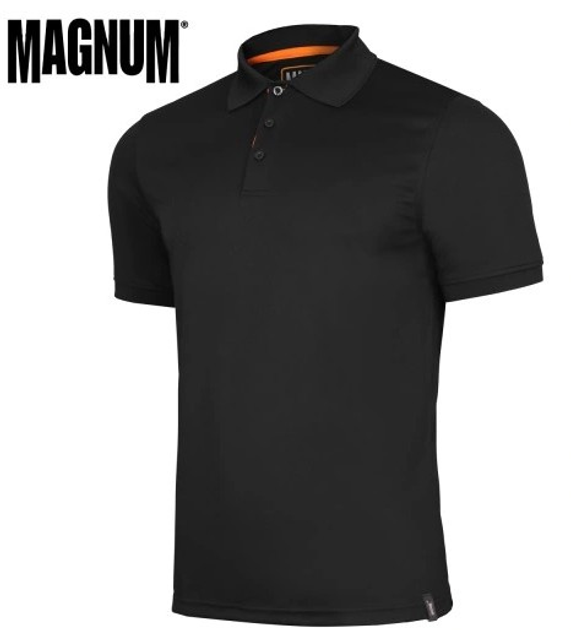 Тактична сорочка поло Magnum L Чорний (Alop) - зображення 2