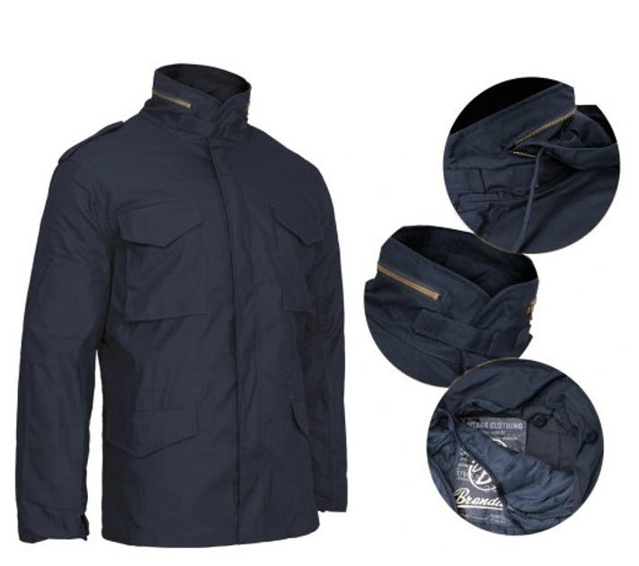 Військова куртка-парка BRANDIT 2in1 3XL Синій (Alop) - изображение 1