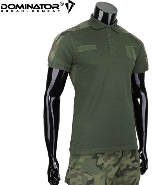 Поло тактическое (футболка) DOMINATOR XL Оливка (Alop) - изображение 2