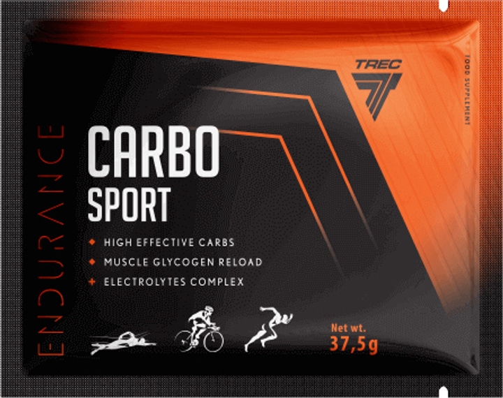 Вуглеводно-мінеральна добавка Trec Nutrition Carbo Sport 37.5 г Ананас (5902114042073) - зображення 1