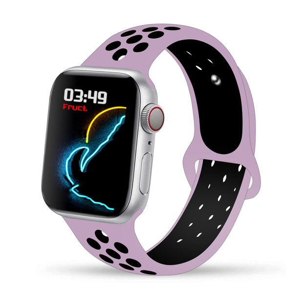 Силиконовый ремешок Fruct Nike Sport Band for Apple Watch 42/44/45/46 ...