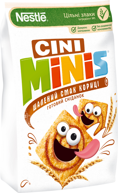 Готовый сухой завтрак Nestle Cini-Minis со вкусом корицы 450 г ...