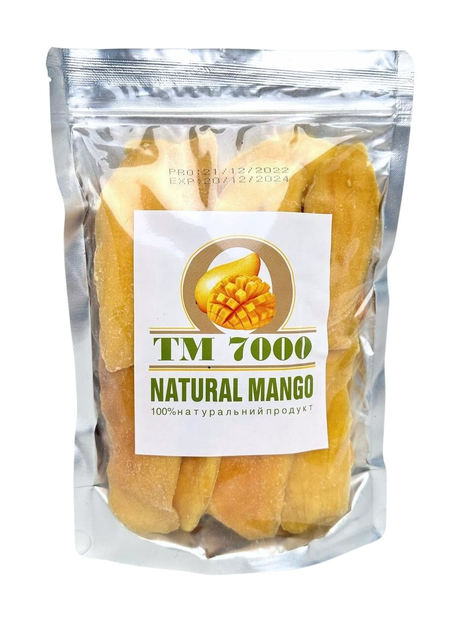 Манго сушеный ТМ 7000 Natural Mango 500 г от продавца: Healthy Snacks ...