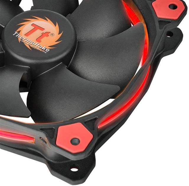 Кулер Thermaltake Riing 12 Red LED (CL-F038-PL12RE-A) - зображення 4