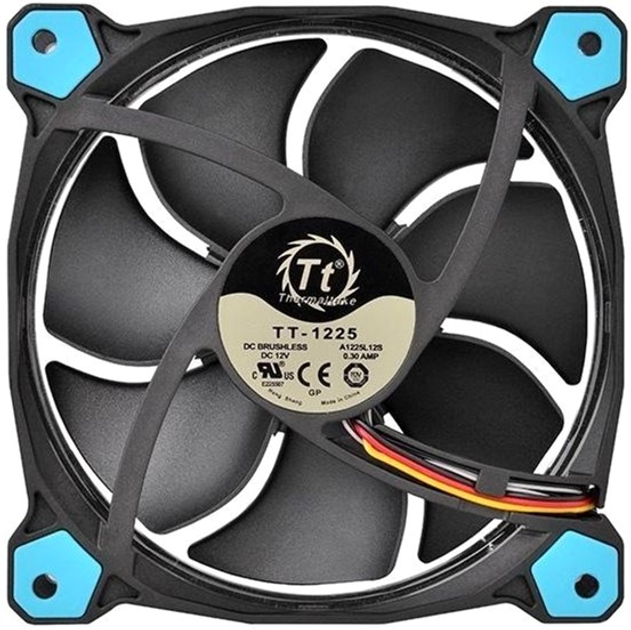 Кулер Thermaltake Riing 14 Blue LED (CL-F039-PL14BU-A) - зображення 2