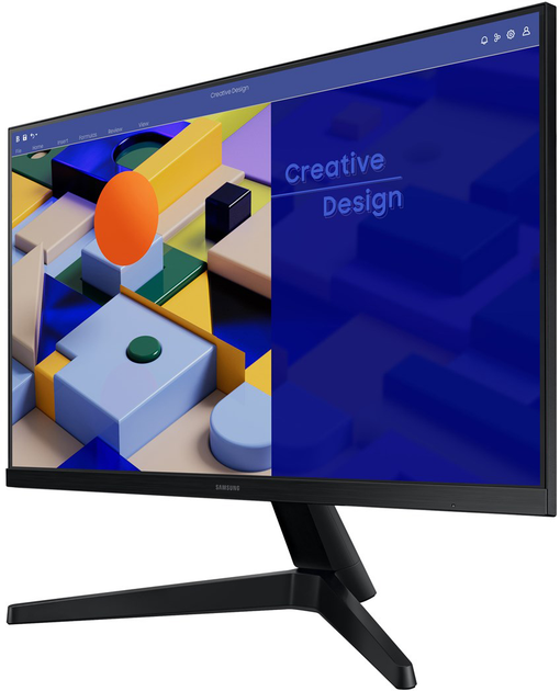 Монітор 27" Samsung LS27C312EAUXEN - зображення 4