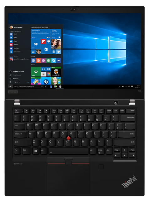 Laptop Lenovo ThinkPad T14 (20W1S28P1U) Czarny - obraz 6
