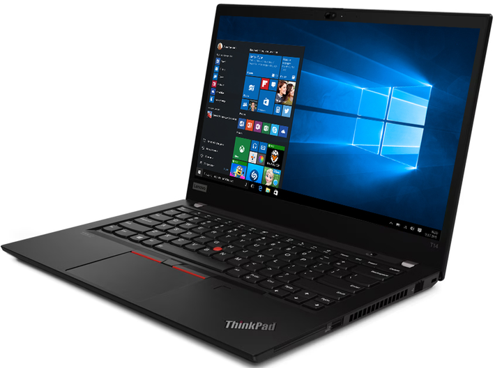 Laptop Lenovo ThinkPad T14s (21BSS1CS1L) Czarny - obraz 2