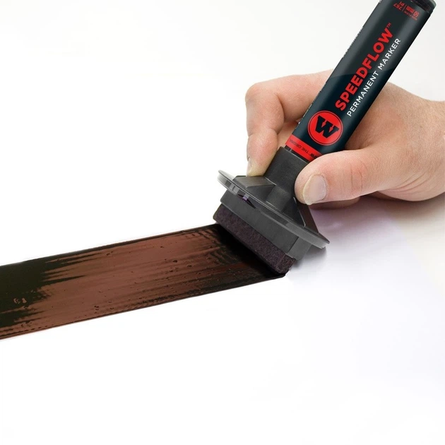 Маркер-швабра спиртовой Molotow 767PI Speedflow (Черный) 60