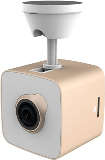 Відеорегістратор Prestigio RoadRunner Cube 530 Gold-White (PCDVRR530WGD) - зображення 1