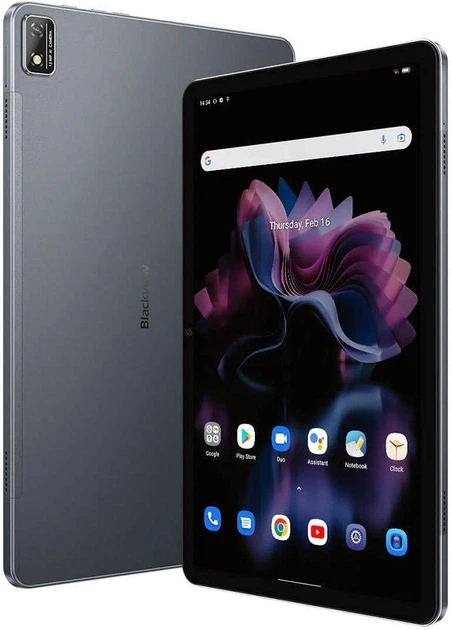 Планшет Blackview Tab 16 8/256GB Grey (чехол+стекло) Global - зображення 2