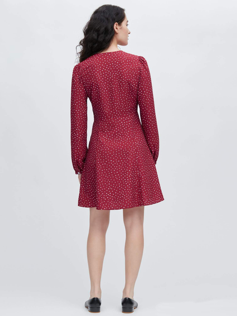 Платье короткое женское Uniqlo 683318419 XL Красное (1159781644) - Фото 2 Платье короткое женское Uniqlo 683318419 XL Красное (1159781644) - изображение 2