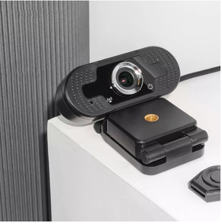 Веб-камера с микрофоном W8 Full HD 1920х1080 USB black - Фото 5 Веб-камера с микрофоном W8 Full HD 1920х1080 USB black - изображение 5