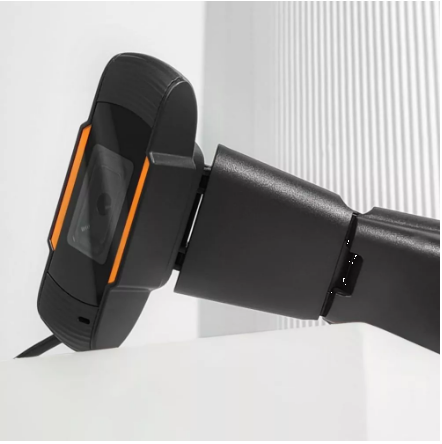 Веб-камера с микрофоном B-01 Full HD 1920х1080 USB 150см black - Фото 4 Веб-камера с микрофоном B-01 Full HD 1920х1080 USB 150см black - изображение 4