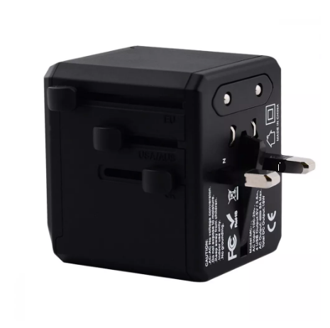 Сетевой разветвитель-зарядное Travel Adapter Yesido MC-10 3USB 1Type-C 2.4A (UK/EU/US/AUS) - изображение 4
