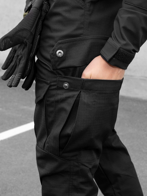 Тактичні штани BEZET 6179 S Чорні (2000093211923) - зображення 2