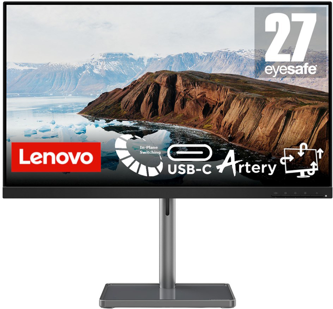 Monitor 27" Lenovo L27m-30 (66D0KAC2EU) - obraz 1