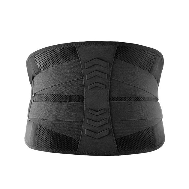 Стягуючий Бандаж для спини і попереку AOLIKES HY-7981 Black XL корсет, пояс поперековий - зображення 1