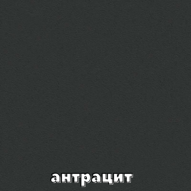 Шафа-купе дводверна Алекса 150*150*220 см Антрацит ДСП + Дзеркало Кут-5 - зображення 3