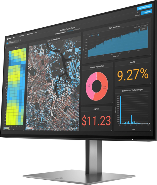 Monitor 23,8" HP Z24f G3 (3G828AA) - obraz 3
