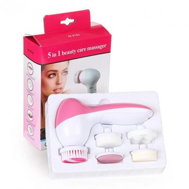 Массажер для лица Beauty Care Massager 5 в 1 компактный с 5 насадками - Фото 5 Массажер для лица Beauty Care Massager 5 в 1 компактный с 5 насадками - изображение 5