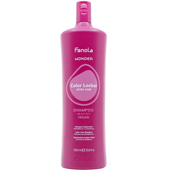 Шампунь для окрашенных волос Fanola Wonder Color Locker Shampoo 1000 мл (21895WB) - Фото 1 Шампунь для окрашенных волос Fanola Wonder Color Locker Shampoo 1000 мл (21895WB) - изображение 1