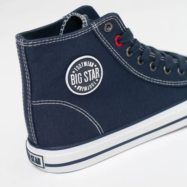 Trampki męskie wysokie Big Star JJ174608-403 41 Niebieski (5900714551261) - obraz 7