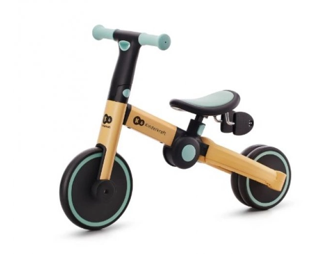 Триколісний велосипед 3 в 1 Kinderkraft 4TRIKE Sunflower Blue (KR4TRI22BLU0000) - зображення 3