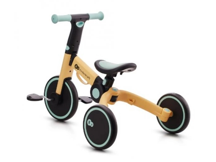 Триколісний велосипед 3 в 1 Kinderkraft 4TRIKE Sunflower Blue (KR4TRI22BLU0000) - зображення 5