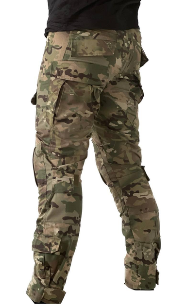 Військові штани мультикам з наколінниками Military Manufactury 10282 XXL (р38) - зображення 2