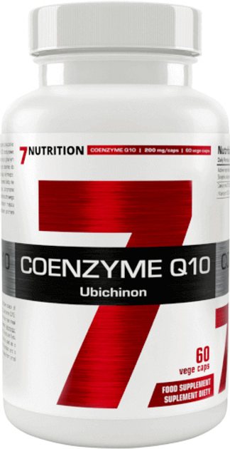 Koenzym Q10 7Nutrition Coenzyme Q10 200 mg 60 kapsułek (5904067876569) - obraz 1