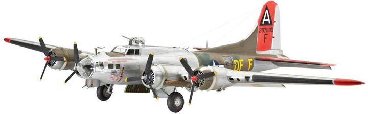 Важкий бомбардувальник 1:72 Revell B-17G Flying Fortress (1943 р. США) (04283) - зображення 1