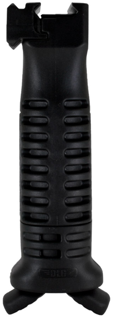 Передняя рукоятка-сошки DLG Tactical DLG-066 на Picatinny полимер Черная (Z3.5.23.030) - изображение 2