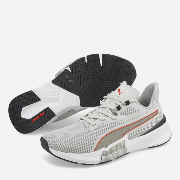 Чоловічі кросівки для залу Puma PWRFrame TR Outdoor Camo 37617602 42.5 (8.5UK) 27.5 см Сірі (4064536148496) - зображення 3
